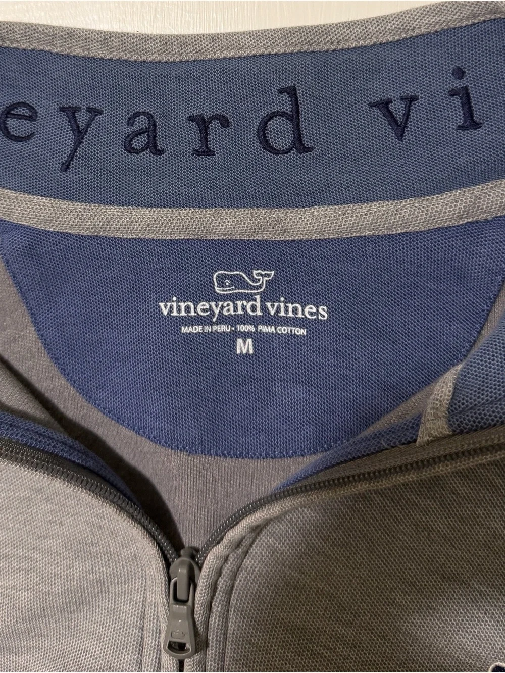 Perfect mint *Vineyard Vines* 1/4 zip lightweight men’s pullover sweater - M